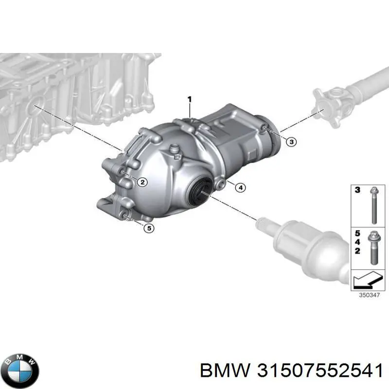 Bucha do mecanismo de mudança (de ligação) BMW X5  E70