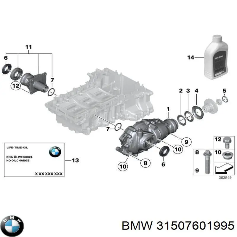 31507601995 BMW 