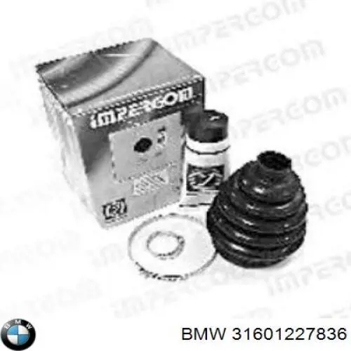 Compre Bota de proteção externa de junta homocinética do semieixo dianteiro BMW 5 
