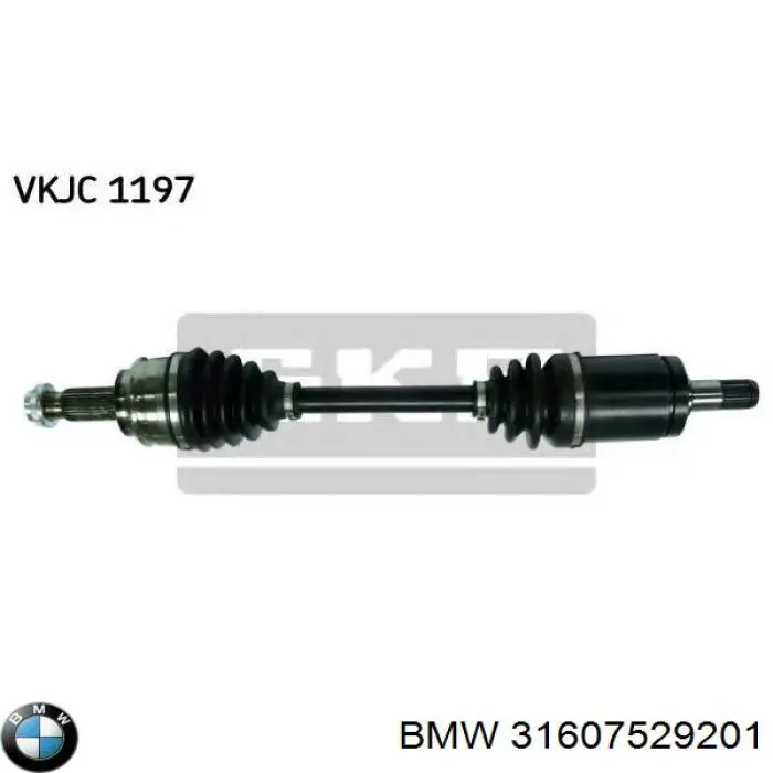 Compre 31607529201 BMW Semieixo (acionador) dianteiro esquerdo