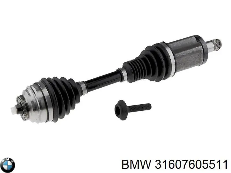 31607605511 BMW Semieixo (acionador) dianteiro esquerdo