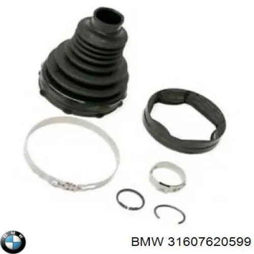 31607620599 BMW Bota de proteção interna esquerda de junta homocinética do semieixo dianteiro