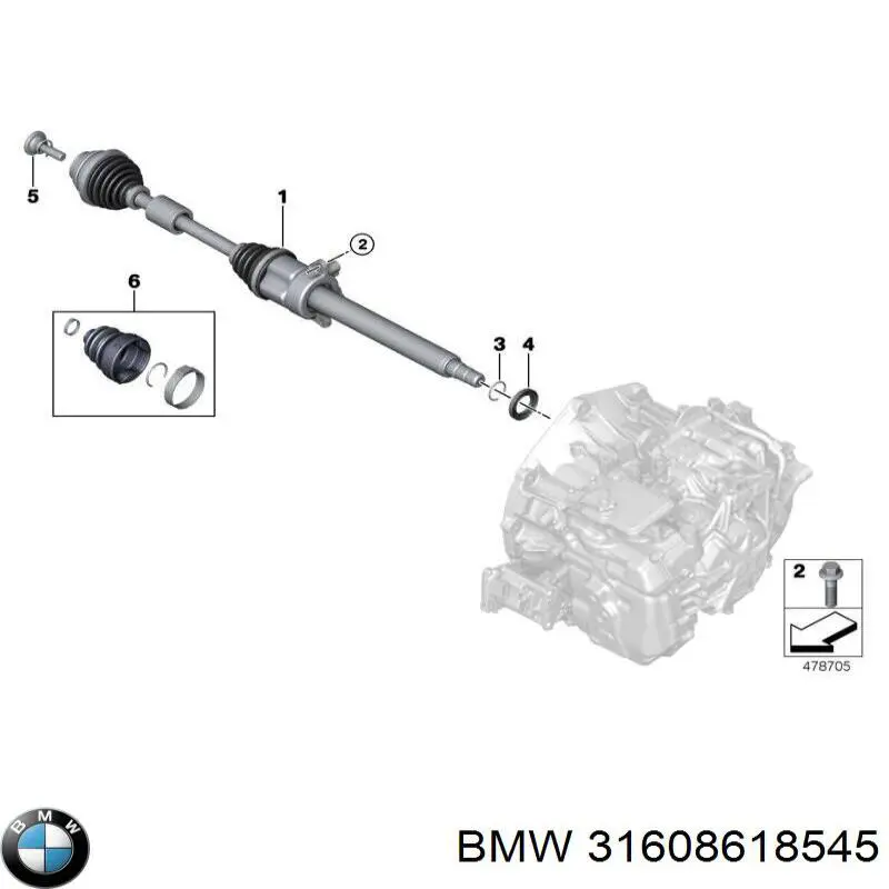 Compre 500029 Impergom Bota de proteção interna de junta homocinética do semieixo dianteiro