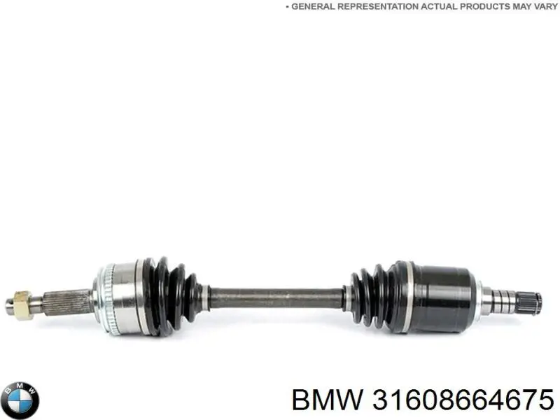 Semieixo (acionador) dianteiro esquerdo BMW 31608664675 preço, a partir de 119,60 USD