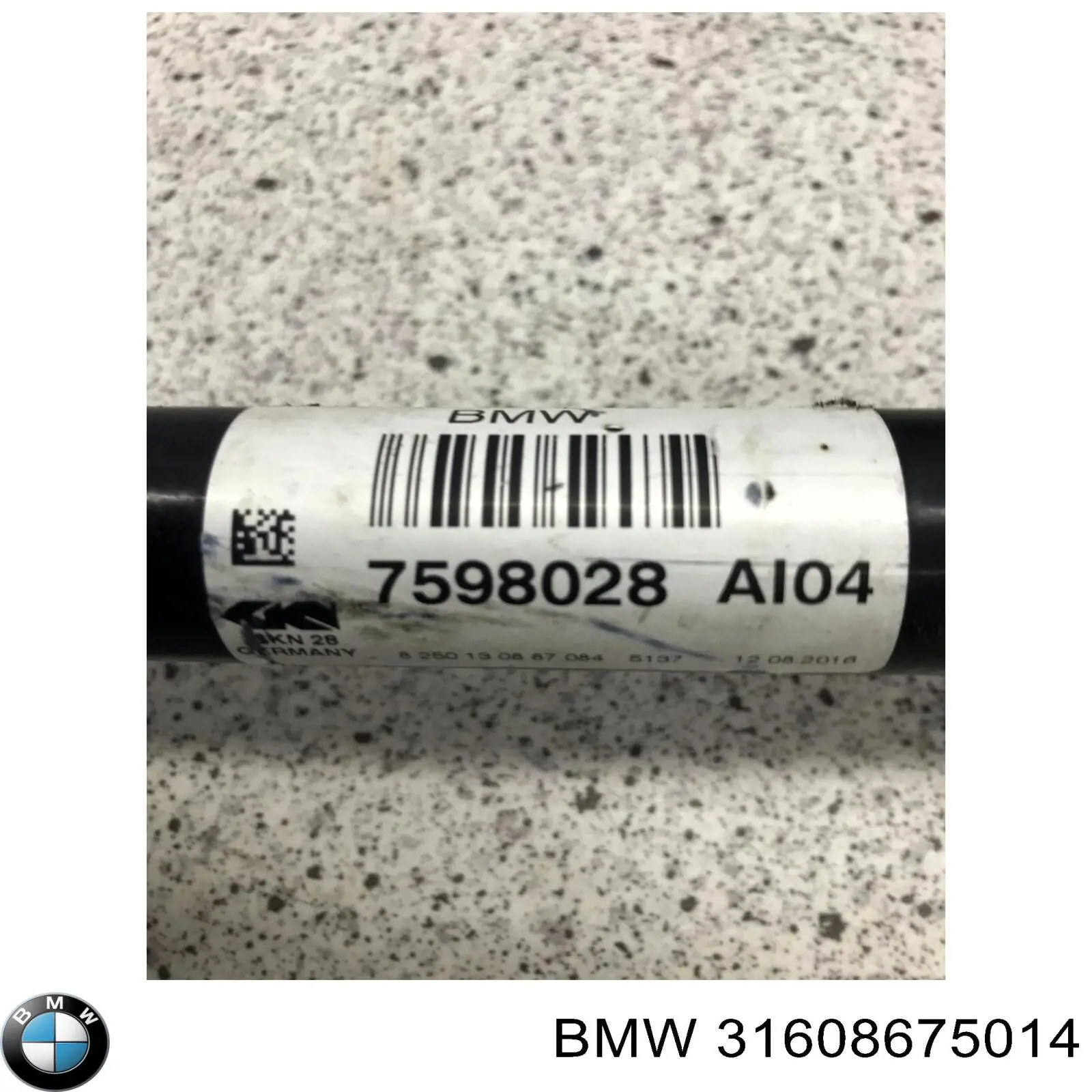 31608675014 BMW Semieixo (acionador) dianteiro direito