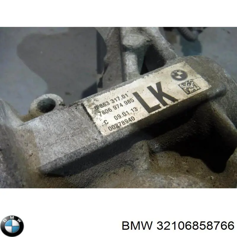 685912801 BMW Cremalheira da direção