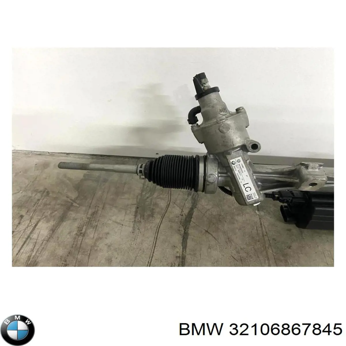 Cremalheira da direção 32106867845 BMW