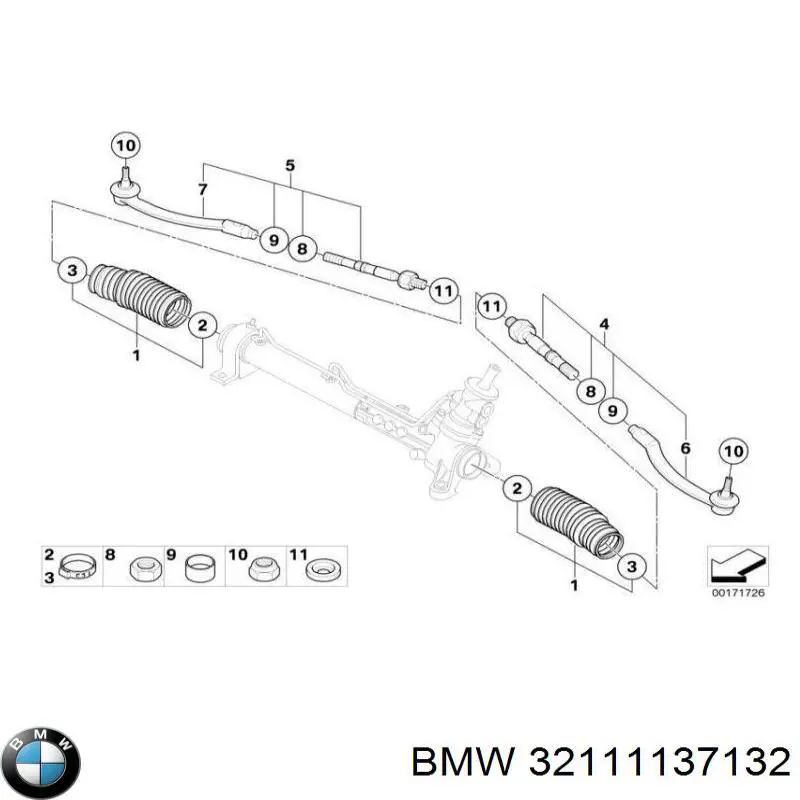 Compre 32111137132 BMW 