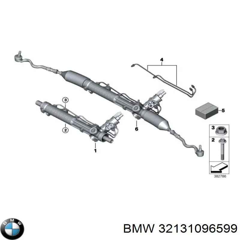 Kit de reparação da cremalheira da direção (do mecanismo), (kit de vedantes) BMW 32131096599 preço, a partir de 119,99 USD
