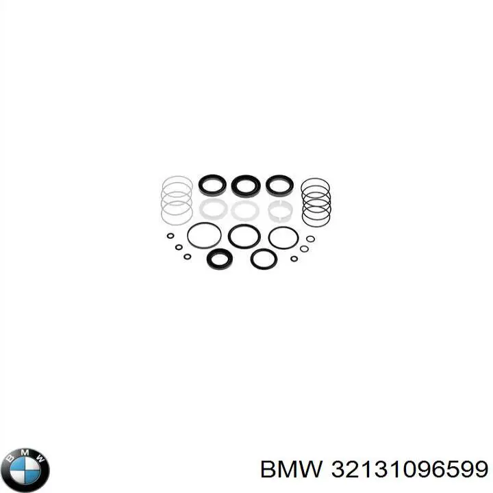 Compre 32131096599 BMW Kit de reparação da cremalheira da direção (do mecanismo), (kit de vedantes)