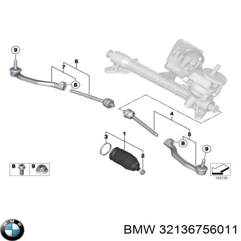 Compre 32136756011 BMW 