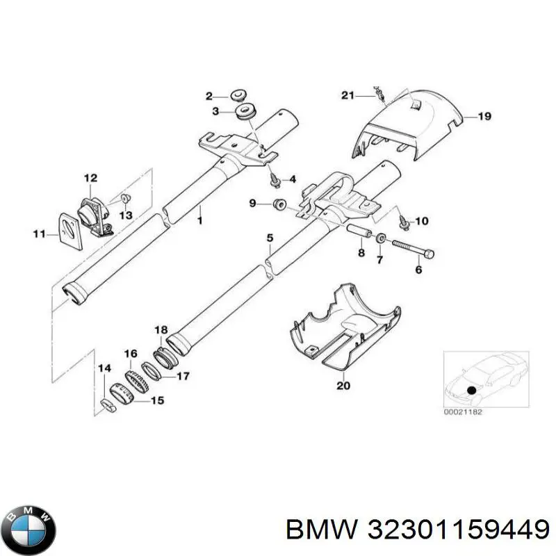 Compre 32301159449 BMW 