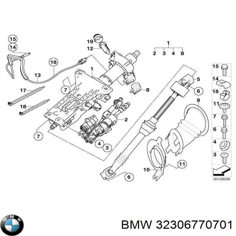  BMW 32306770701 preço, a partir de 272,89 USD