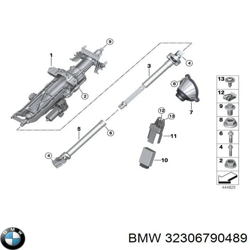 Junta universal inferior da árvore da coluna de direção BMW 32306790489 preço, a partir de 409,40 USD