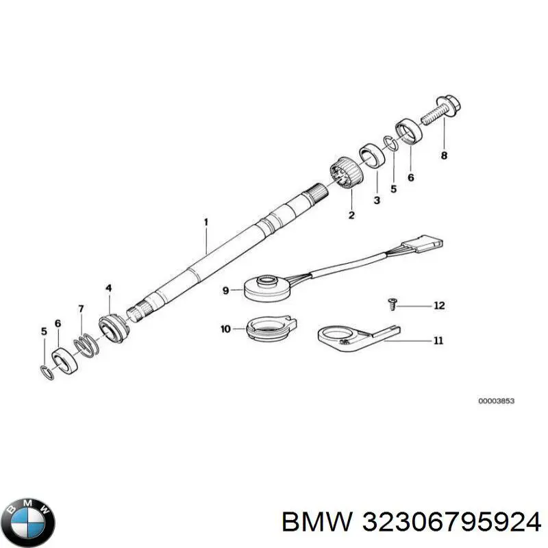 Parafuso de cabeça de motor (CBC) 32306795924 BMW
