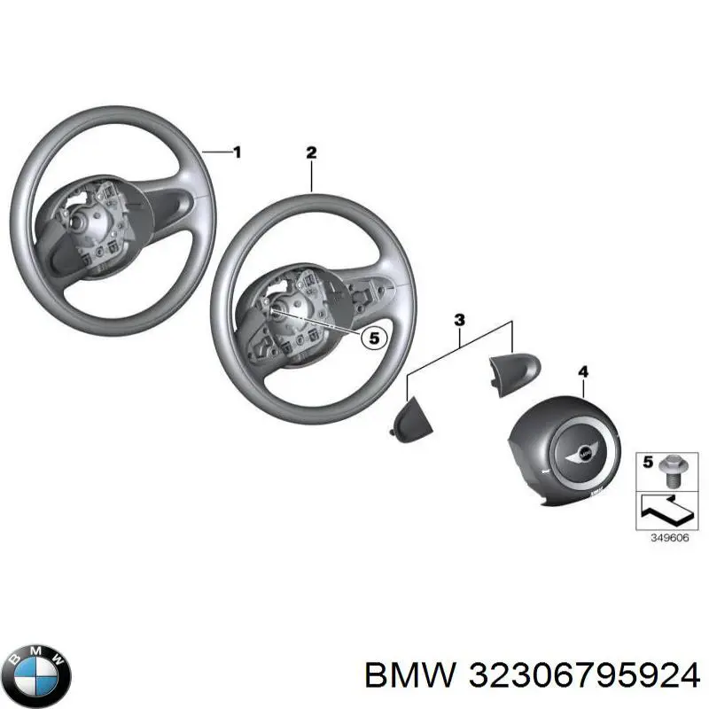 Compre 32306795924 BMW Parafuso de cabeça de motor (CBC)