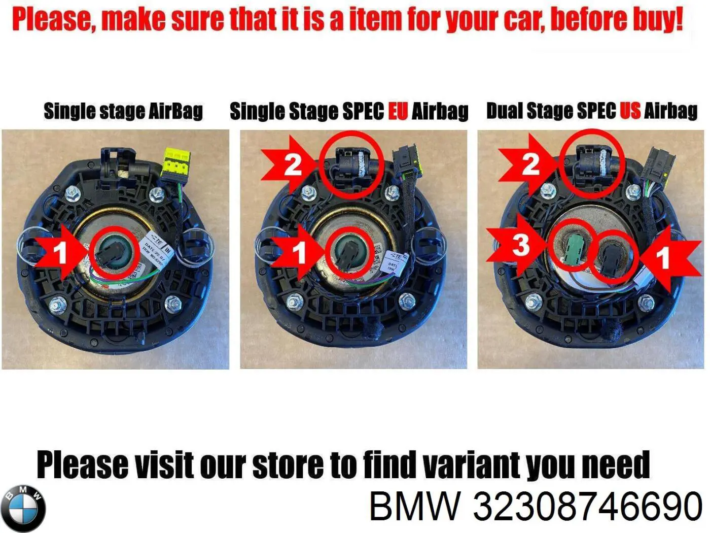 Compre 32308746690 BMW 