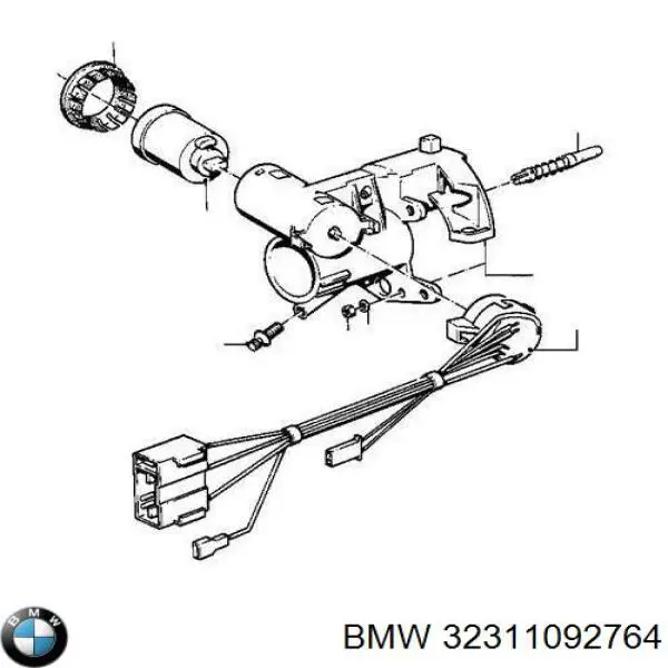 Trinco de fecho de ignição BMW 32311092764 preço, a partir de 139,64 USD