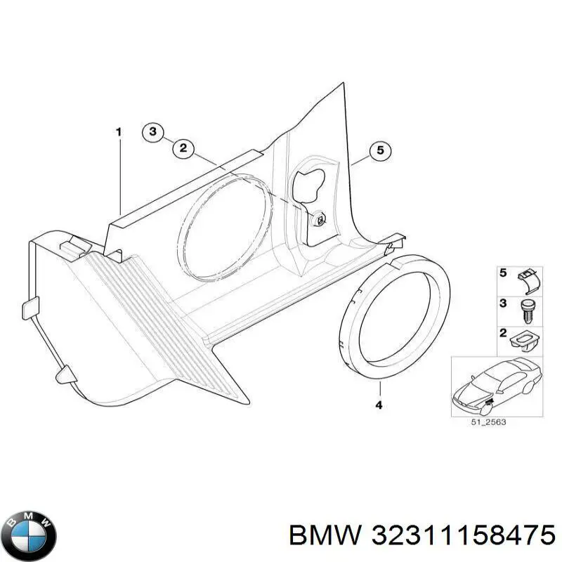 Compre 32311158475 BMW 