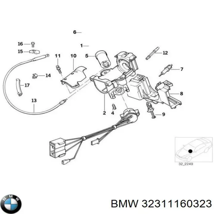  BMW 32311160323 preço, a partir de 19,61 USD
