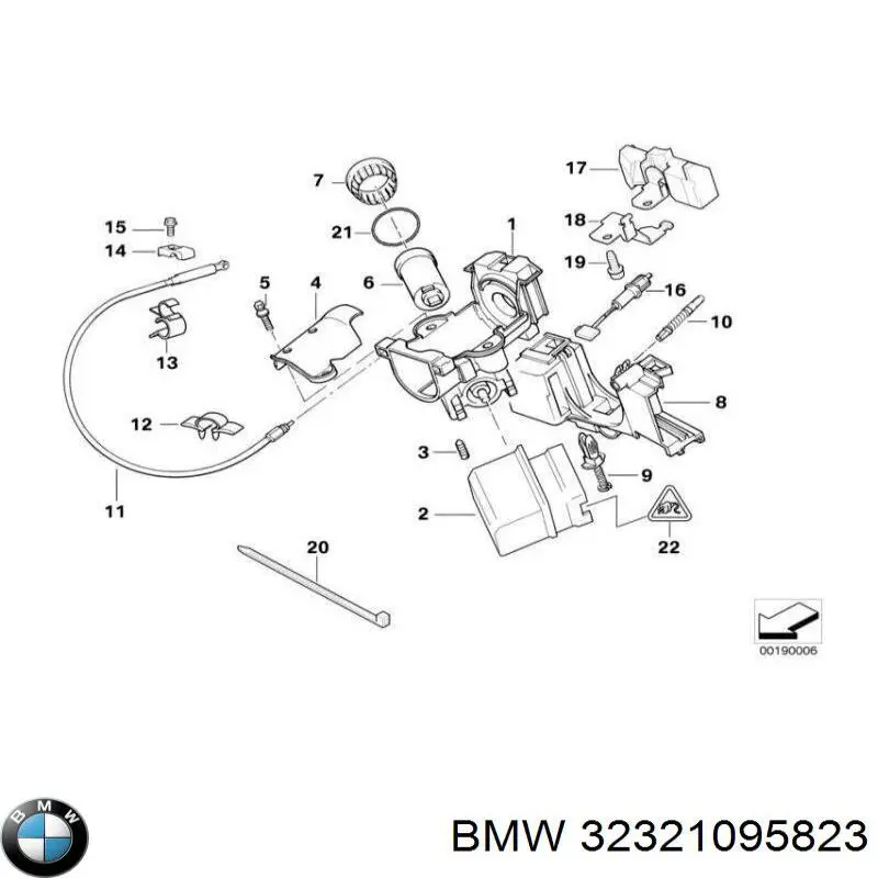 Compre 32321095823 BMW 