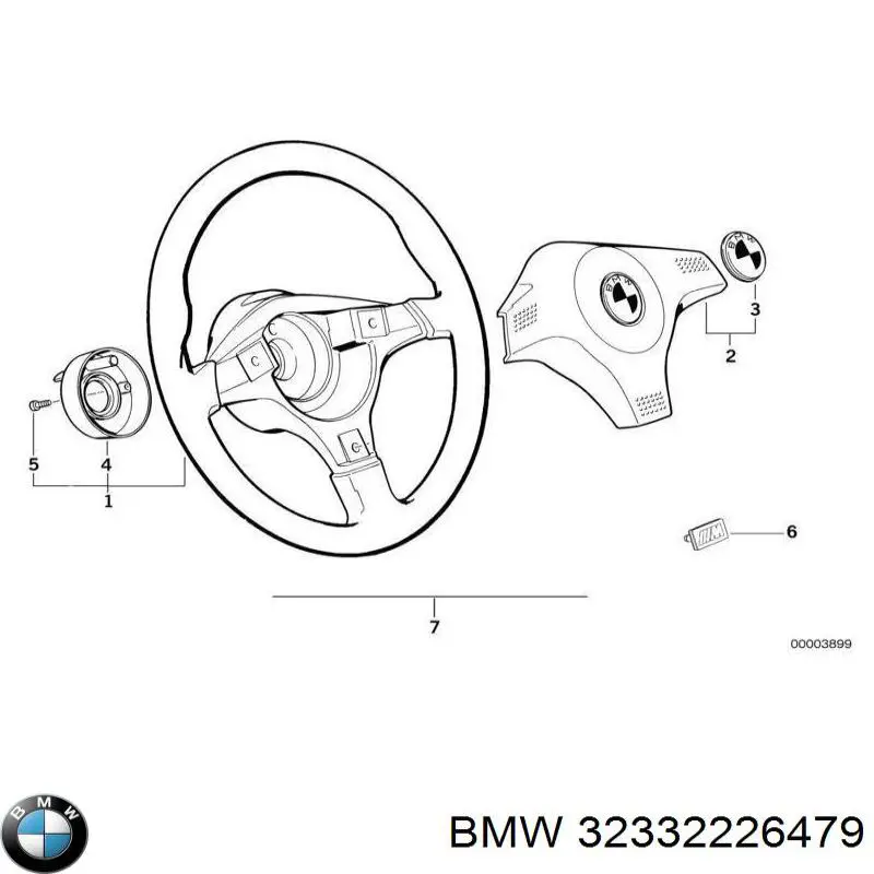 Emblema da capota BMW 32332226479 preço, a partir de  