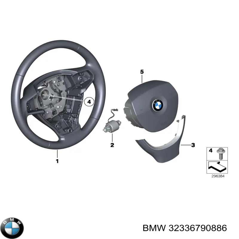  Volante BMW 5 sedan (F10) (2009 - 2016) 