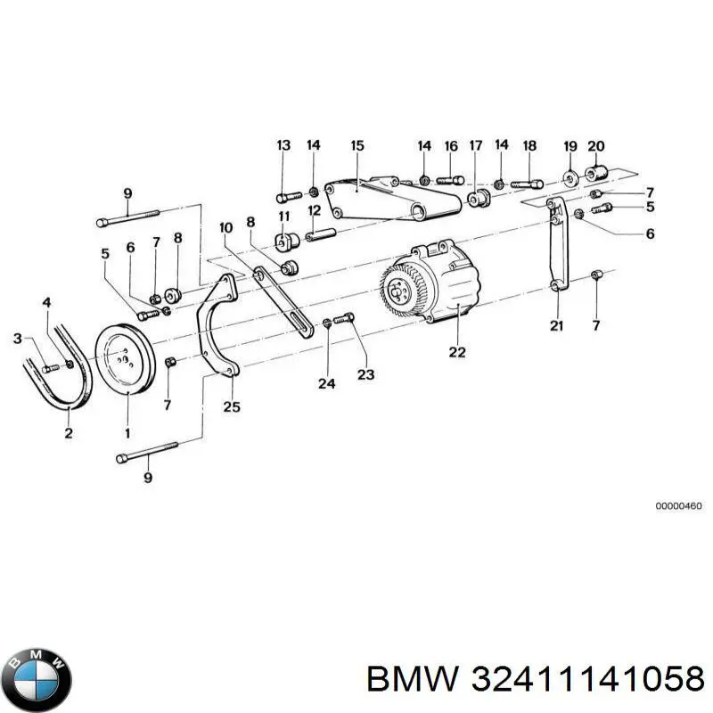 Compre 32411141058 BMW Bomba da Direção hidrâulica assistida