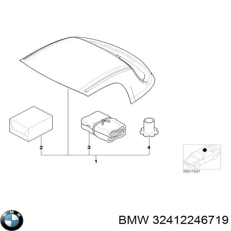 Polia de bomba da Direção hidrâulica assistida 2246719 BMW