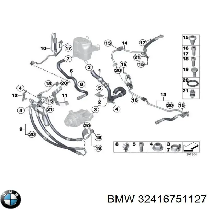  BMW 32416751127 preço, a partir de 4,79 USD