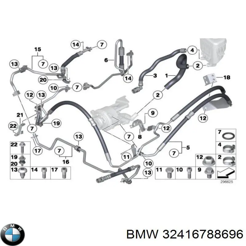 Vedante de tampa do gargalho de enchimento de óleo BMW 32416788696 preço, a partir de 17,07 USD