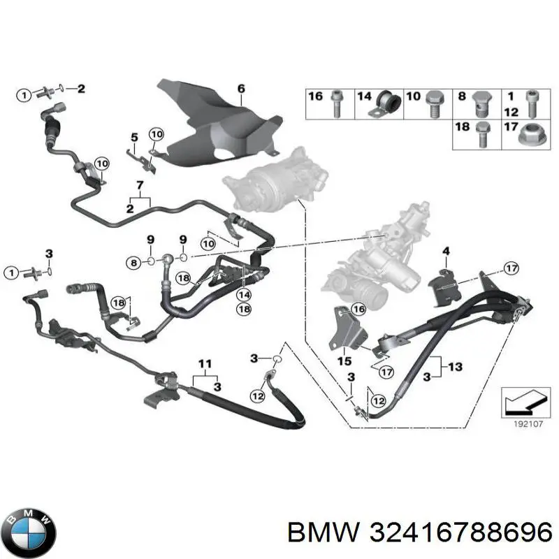 Compre 32416788696 BMW Vedante de tampa do gargalho de enchimento de óleo