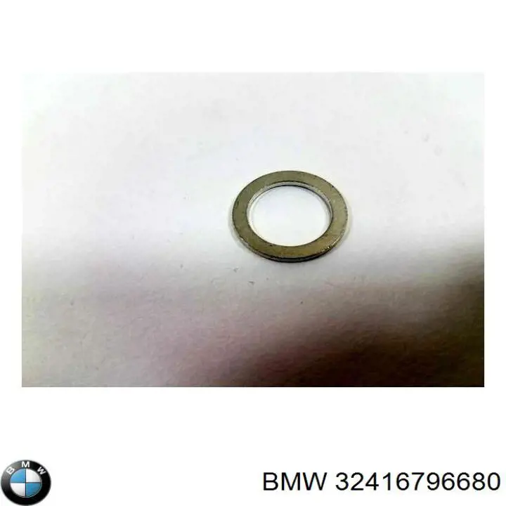 Compre 32416796680 BMW Mangueira da Direção hidrâulica assistida de pressão baixa, desde a cremalheira (do mecanismo) até o tanque