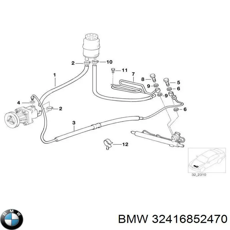 32416852470 BMW 