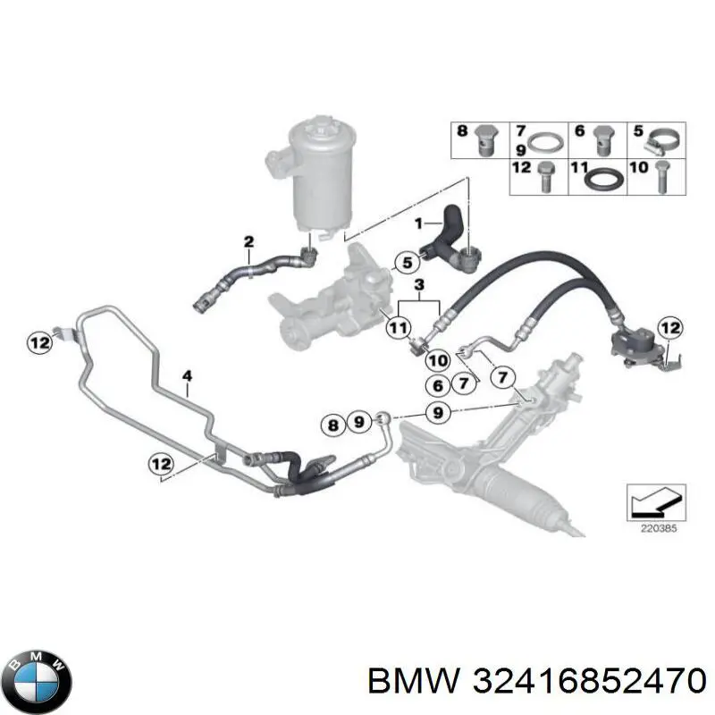  BMW 32416852470 preço, a partir de 3,29 USD
