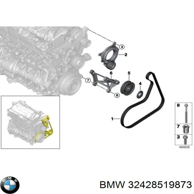 Polia da bomba de água BMW 32428519873 preço, a partir de 106,83 USD