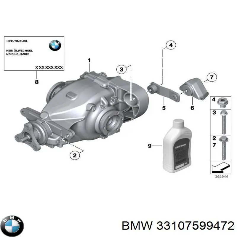  BMW 33107599472 preço, a partir de 825,47 USD