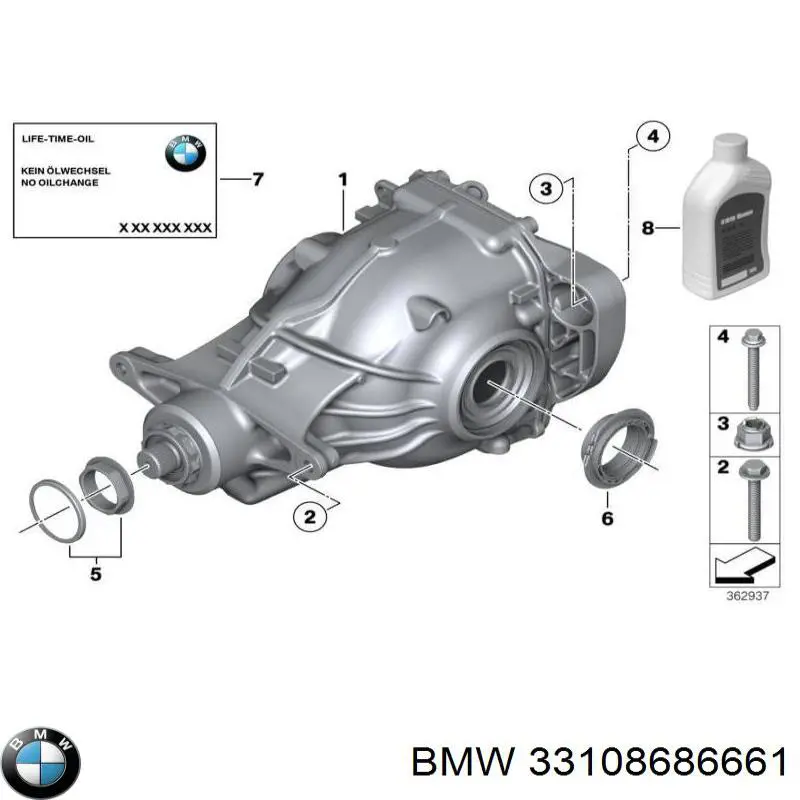  BMW 33108686661 preço, a partir de 1440,37 USD