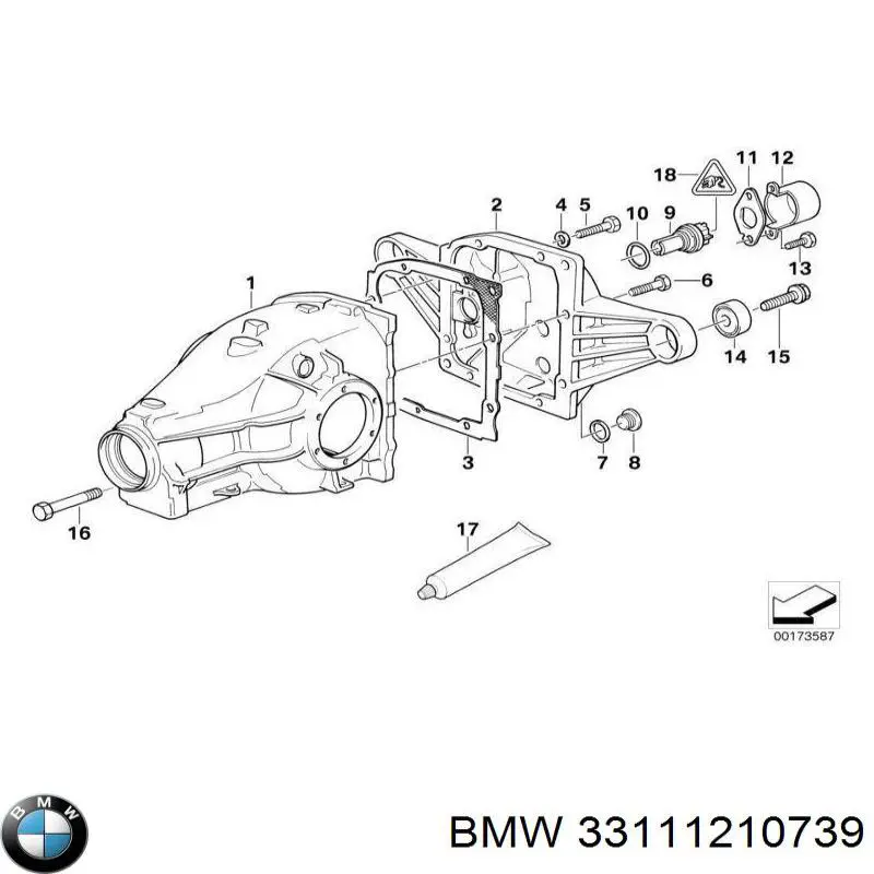 Compre 33111210739 BMW 