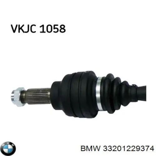 Semieixo traseiro BMW 33201229374 preço, a partir de 88,19 USD