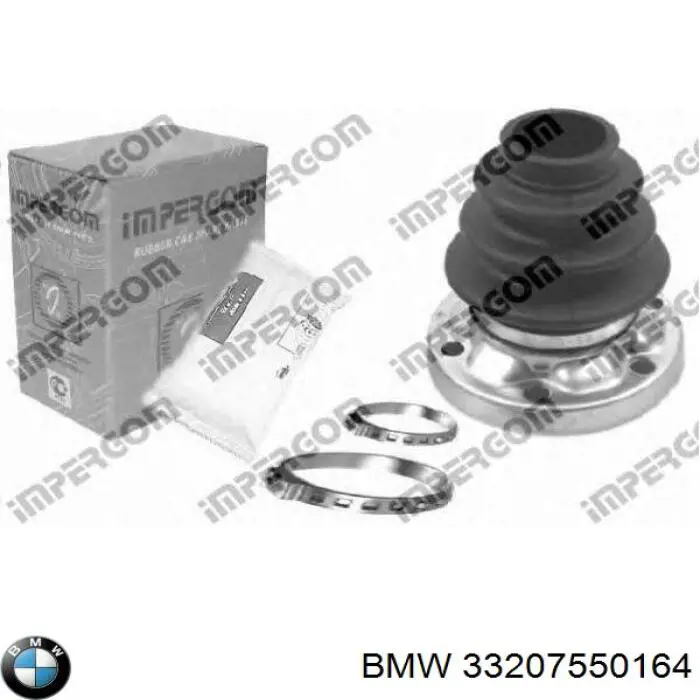 Bota de proteção externa esquerda de junta homocinética BMW 33207550164 preço, a partir de 33,36 USD
