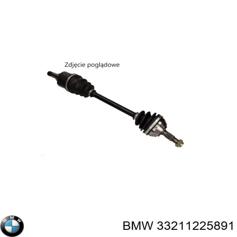 Compre 33211225891 BMW Semieixo traseiro