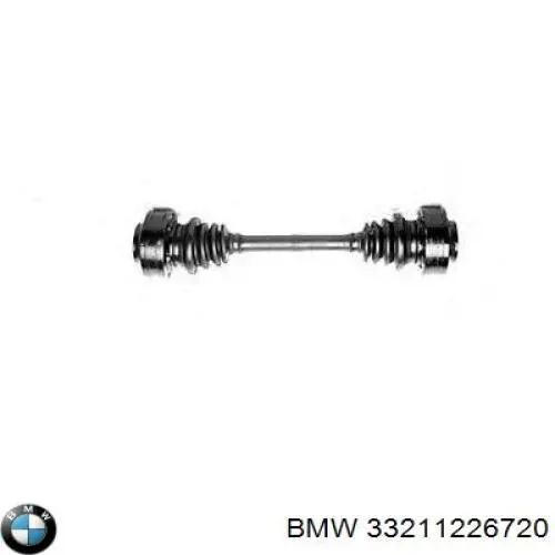 Compre 33211226720 BMW Semieixo traseiro