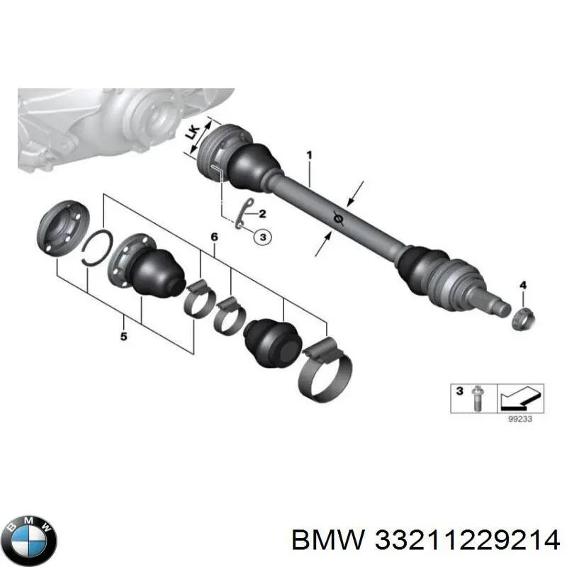 Semieixo traseiro BMW 33211229214 preço, a partir de 389,89 USD