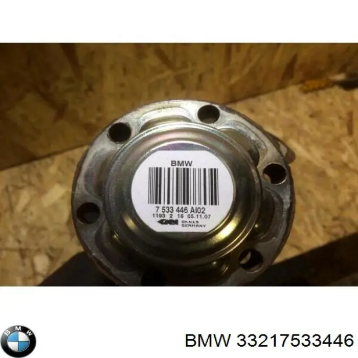 33217533446 BMW Semieixo traseiro direito