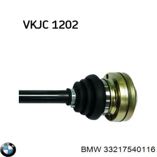 Semieixo traseiro direito BMW 33217540116 preço, a partir de 121,89 USD