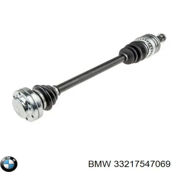 33217547069 BMW Semieixo traseiro esquerdo