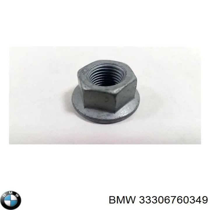 33306760349 BMW Porca de parafuso de fixação de braço oscilante dianteiro inferior