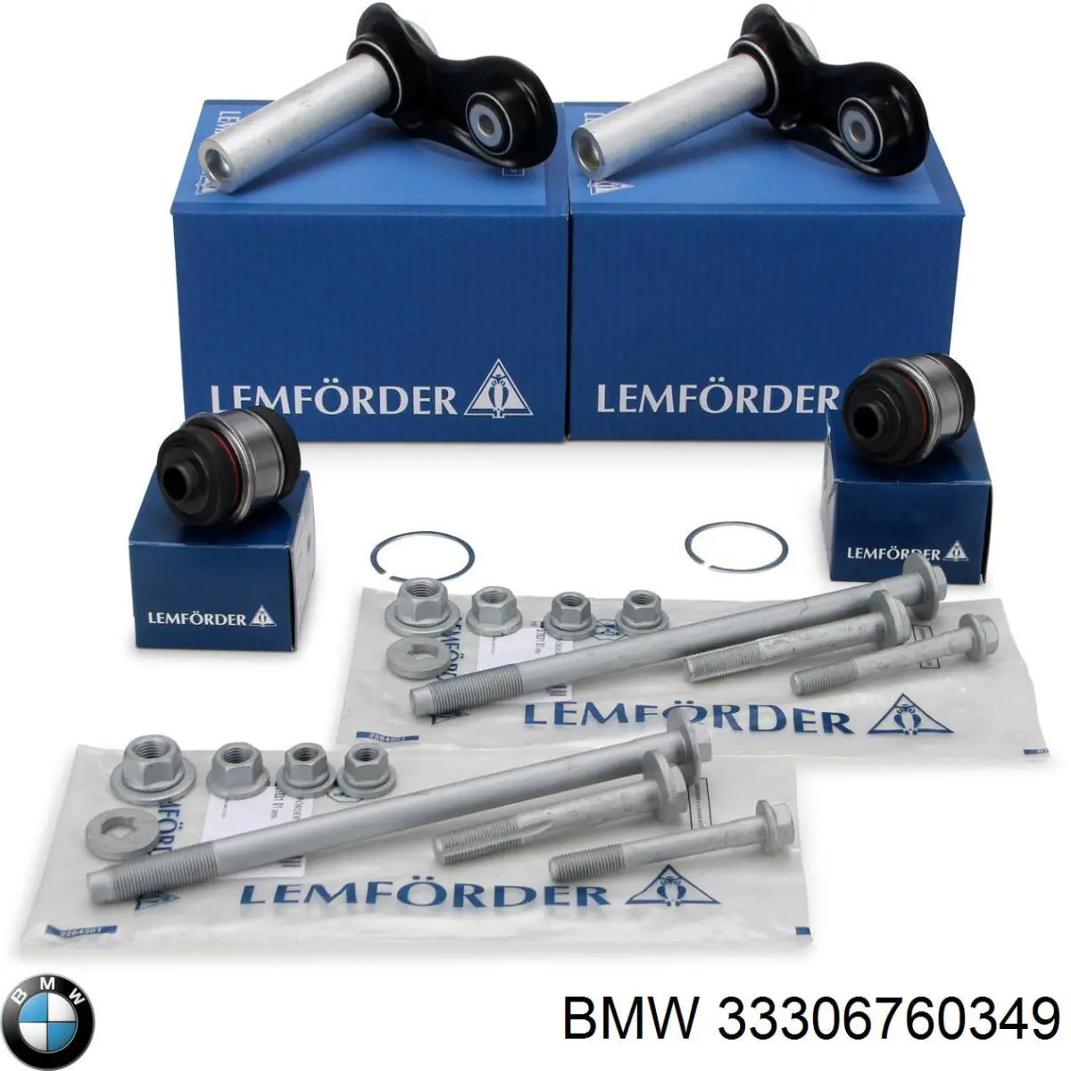 Porca de parafuso de fixação de braço oscilante dianteiro inferior BMW 33306760349 preço, a partir de 2,79 USD