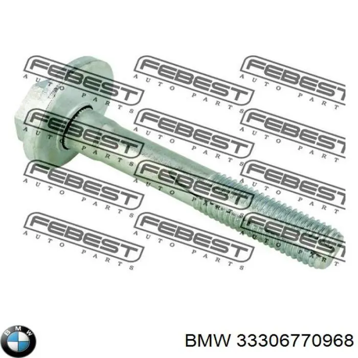 33306770968 BMW Parafuso de fixação do braço oscilante superior traseiro, interno